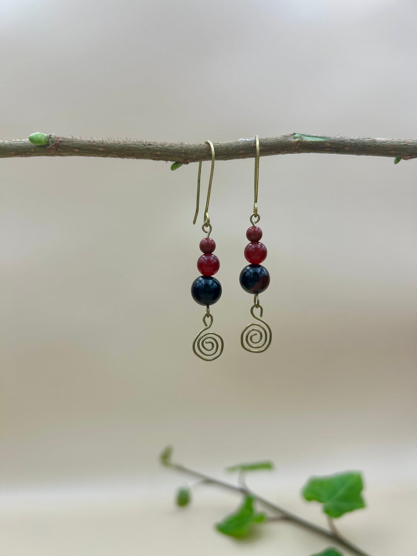 Symmetrical earrings