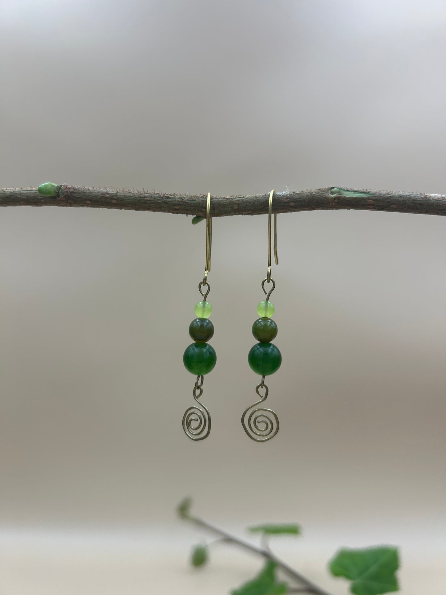 Symmetrical earrings