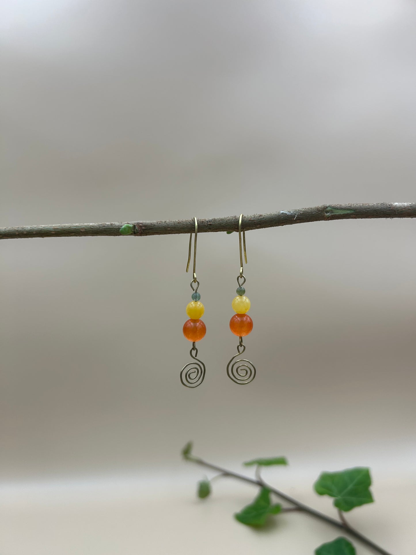 Symmetrical earrings