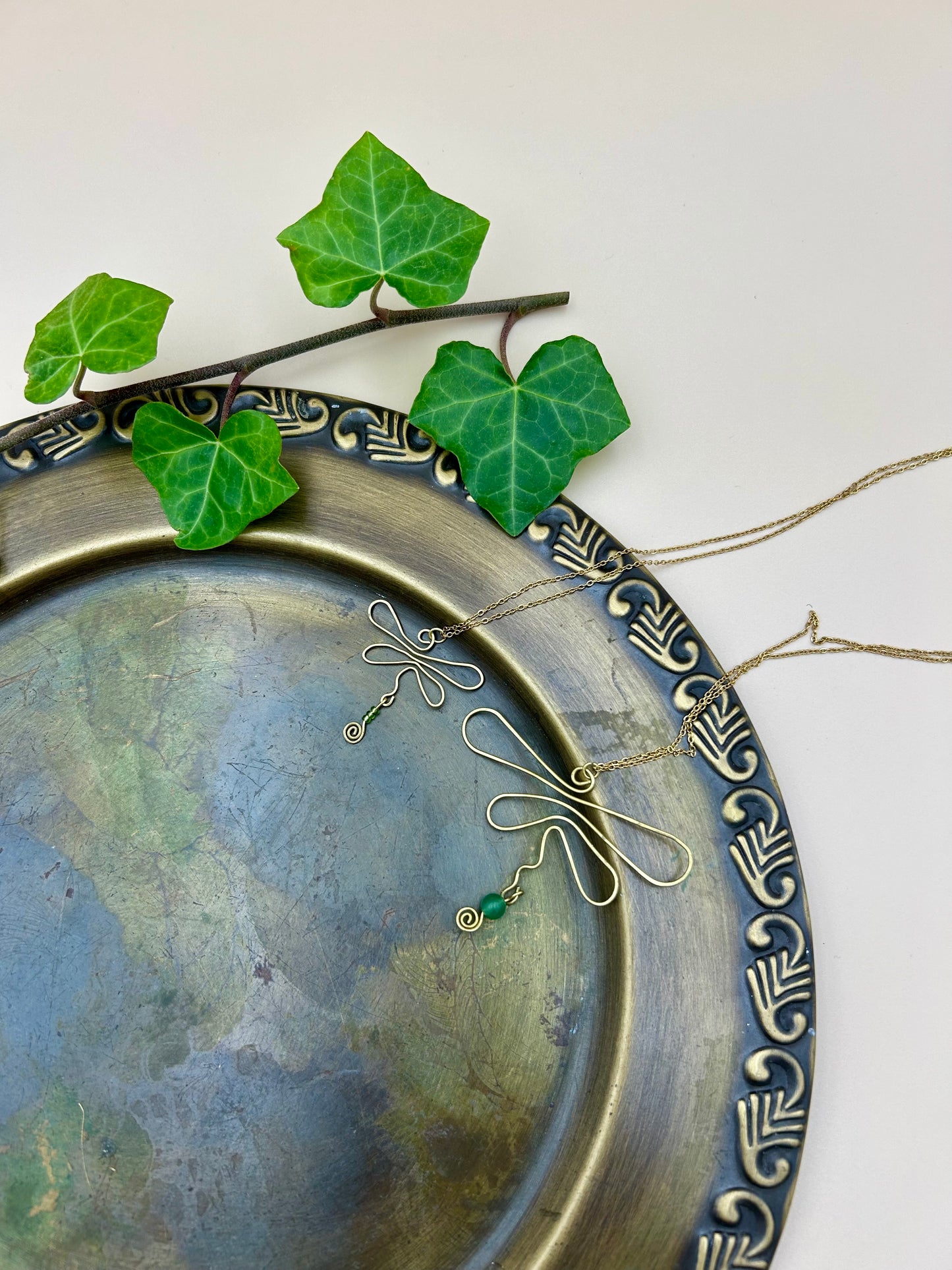 Necklace with large goldsmith pendant