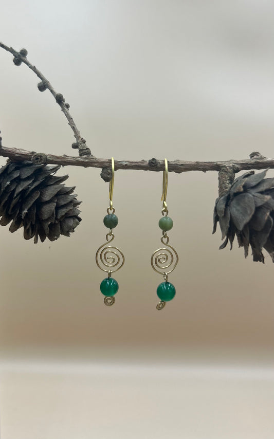 I Midten spiraløreringe