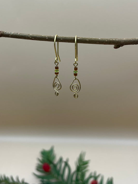 Dråbe spiraløreringe